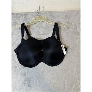 Soma Enbliss Full Coverage Bra Black Wireless NWT Size 40G